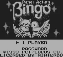 Image n° 1 - screenshots  : Panel Action Bingo